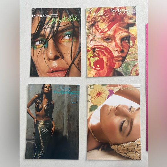 Mac cosmetics promo post cards . Early 2000’s - Picture 2 of 4